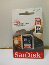 San  Disk SDXC UHZS-1  64 GB  FLASH MEMORY CARD picture