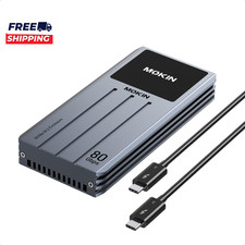 80Gbps M.2 Nvme SSD Enclosure with Turbo Cooling Fan  Compatible picture