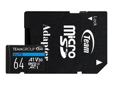 Team Group Flash Card Micro-SD XC Team Elite A1 V30 Micro SD TEAUSDX64GIV30A103 picture