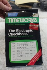TIMEWORKS COMMODORE 64/128 -- THE ELECTRONIC CHECKBOOK (TIMEWORKS  COMPLETE) picture
