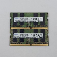 Samsung 32GB Kit 2x16GB DDR4 2666MHz PC4-21300 SODIMM RAM M471A2K43CB1-CTD picture