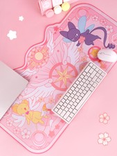 Card Captor Sakura Cos Mouse Pad Cute Pink PC Desk Mat Anime Table Pad Girl Gift picture