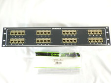 T1 Panel 32-Port RJ48X Keyed Jacks Ortronics 809045047 Shorting Bar to 110 picture