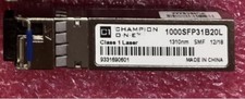 CHAMPION ONE 1000SFP31B20L CLASS 1 LASER PRODUCTS picture