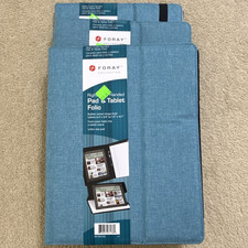 Foray Pad & Tablet Folio Blue Universal 9.7-10.5