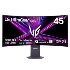 45 Inch UltraGear™ evo OLED 5K2K WUHD 165Hz or WFHD Dual Mode 330Hz 0.03ms picture