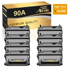 8 Pack Toner Compatible With HP CE390A 90A LaserJet 600 M602dn M603dn M4555fskm picture