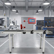 12.7mm Inline Inkjet Coding Machine Single Head No Conveyor Button 600DPI picture