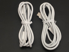 2 x Original Apple MUF72AM/A USB-C to C Charging Cable - Leather - Excellent  1M picture