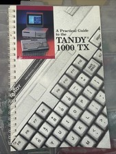 A Practical Guide to the TANDY 1000 EX vintage 1987 computer reference book picture