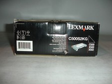 Genuine Lexmark C500S2KG Black Toner Cartridge picture