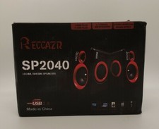 PC Computer Speakers, Reccazr SP2040 USB-Powered Multimedia Desktop Speaker w... picture