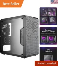 Master Box Q300L Mini-Tower: Versatile Cooling & Stylish Transparent Panel picture