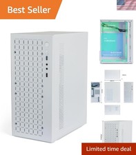 Micro ATX Mini-Tower Case in Elegant White with Superior Air Cooling System picture
