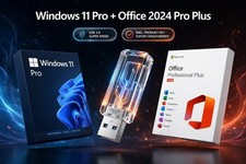 Microsoft Windows 11 Pro & Office 2024 Pro Plus USB3.0 Flash Drive + Product Key picture