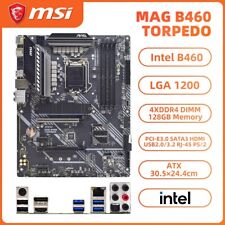 MSI MAG B460 TORPEDO Motherboard ATX Intel B460 LGA1200 DDR4 128GB SATA3 M.2+I/O picture