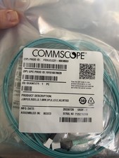 CommScope Simplex LC-LC Aqua Optical Fiber Cable FEXLCLC21-MXM003 3m LOT OF 10 picture