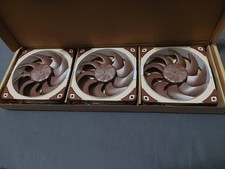 Noctua NF-A12x25 G2 PWM (3-Pack) Computer Case Fan 120mm 4-Pin 12V - Brown picture