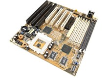 Untested Asus TXP4 Ver 1.02 Motherboard Socket 7 Motherboard Retro ISA Vintage picture