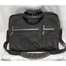 Tumi 26114D4 Gen 4 Compact Large Screen Computer Brief Black Ballistic Nylon Bag picture