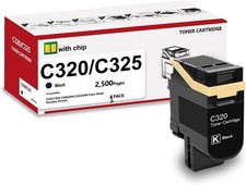 C320 C325 Black Toner Cartridge Replacement for Xerox 006r04823 1Pak with Chip picture