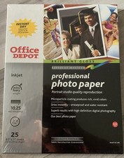New 151-496 Office Depot Professional Photo Paper 25 Sheets Extra Heavy 8.5 x 11 picture
