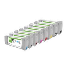 8pcs HP 771 Ink Cartridge Fits For HP DesignJet Z6200 Z6600 Z6800 picture