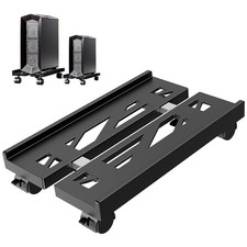 Pc Stand for Floor, Adjustable Computer Tower Stand for Carpet,Mobile CPU Stand picture