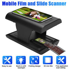 Mobile Film Slide Scanner for 35mm Negatives Converts to Digital Photo Backlight picture