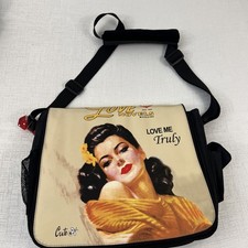 Love Novels Retro Graphic mobileEDGE Messenger Bag Special Edition Used picture