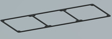 Set of 360mm Radiator Fan Gasket TPU Anti-Vibration Mount, Set of (2) picture