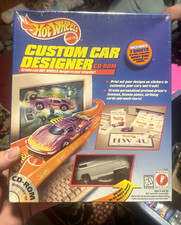 Mattel Hot Wheels Custom Car Designer CD-ROM for Windows 95 English MPN 19048 picture