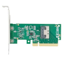Cablecy PCIE5.0 PCI-Express 8x to MCIO 8i Mini Cool Edge IO SFF-TA-1016 Adapter picture