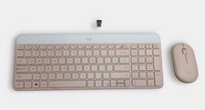 Logitech - MK470 Full-size Pink Wireless Scissor Keyboard and Mouse Bundle  picture