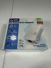 NEW ZYXEL 500Mbps MINI HD POWERLINE ETHERNET ADAPTER PLA4201 picture