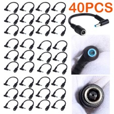 40Pcs DC Power Charger Converter Adapter Cable 7.4mm To 4.5mm For HP Blue Tips picture