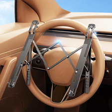 Car Laptop Mount Steering Wheel Tray Holder, Height Adjustable Car Desk picture