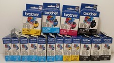 16 Genuine Brother LC41BK LC41C LC41M LC41Y Ink Cartridges Expired 2012 Sealed  picture