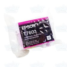 Original Genuine Epson 760 T760 Vivid Magenta T7603 SureColor P600 (NOT Initial) picture