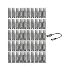 Adata UV350 32GB USB 3.2 Gen 1 Metal Flash Drive with USB-C Adapter 50-Pack picture