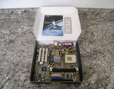 New ASUS A7V8X-MX SE Socket A VIA KM400 DDRAM VGA AGP 8x mATX PC Motherboard picture