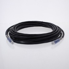 Hubbell 30Ft 8-Pin Mini DIN M/M VGA Cable PlugnPlay XEnd Plenum Patch VGA6P30BK picture