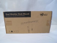 New* WALI Dual LCD Monitor Fully Adjustable Desk Mount Stand 13-27