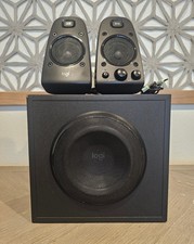 Logitech Z623 -2.1 Channel, THX Certified, 200W RMS, 400W Peak, 2 X 3.5 & RCA In picture