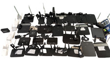Lot of 32 Network Equipment Routers/ Modems Extenders tp link linksys ETC W/ PWR picture