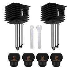 Upgrade Your 3D Printing: 2 Pack 0.4mm Leak-Proof Nozzles for Bambu Lab Hotend picture