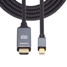 CHENYANG Mini DisplayPort 1.4 MINI-DP to HDMI Male Monitor Cable 8K 60hz UHD 4K picture