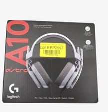 LOGITECH ASTRO A10 GEN 2 GREY 3.5MM OVER-EAR WIRED GAMING HEADSET 939-002069 picture