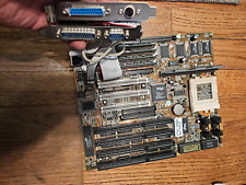 Vintage Retro Azza PT-5IV Motherboard Socket7 W/ 16MB EDO RAM 4X ISA 3x PCI v1.3 picture