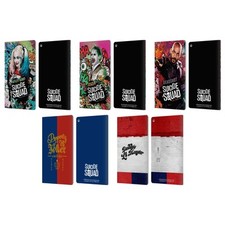 OFFICIAL SUICIDE SQUAD 2016 GRAPHICS LEATHER BOOK WALLET CASE FOR AMAZON FIRE picture